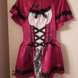 Gothic Little Red Riding Hood Costume